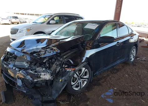 2018 Honda Civic Lx from USA, damaged, VIN 2HGFC2F52JH603448